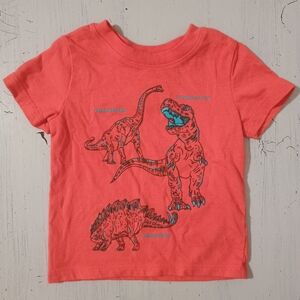 4/$15 Red Dino Tee